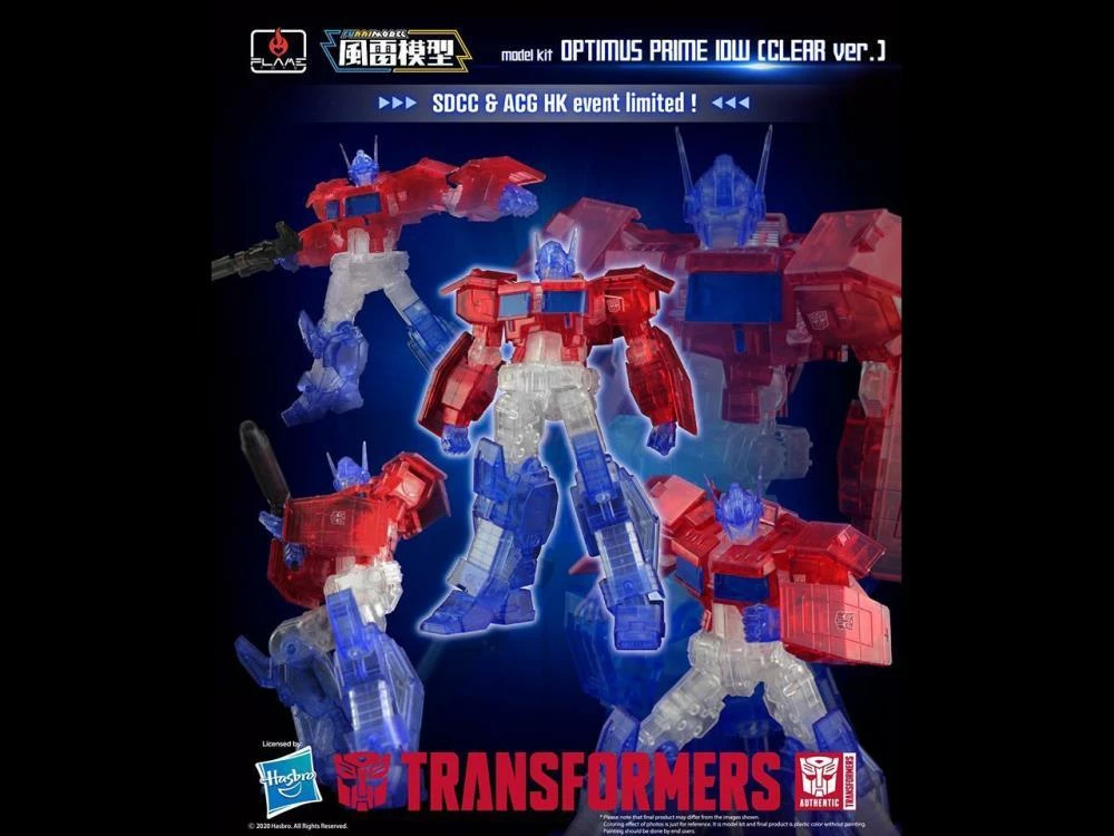 Budget ๐ Top 10 ๐ Bandai Transformers Furai Optimus Prime (IDW Clear Ver.) SDCC 2020 Exclusive Model Kit โค๏ธ ๐งจ 15 Budget ๐ Top 10 ๐ Bandai Transformers Furai Optimus Prime (IDW Clear Ver.) SDCC 2020 Exclusive Model Kit โค๏ธ ๐งจ - Image 15