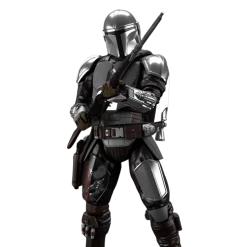 Flash Sale 👏 Coupon 💯 Bandai THE MANDALORIAN (BESKAR ARMOR) SILVER 🧥 🧥 COATING Ver. 1/12 🧨 ✨