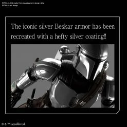 Flash Sale 👏 Coupon 💯 Bandai THE MANDALORIAN (BESKAR ARMOR) SILVER 🧥 🧥 COATING Ver. 1/12 🧨 ✨ -USA Gundam Store Shop 176533938 1090875038075037 2813250920405464530 n