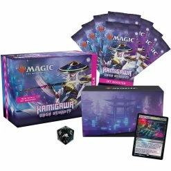 Best reviews of 🔥 Wholesale 🛒 Alliance Magic The Gathering Kamigawa Neon Dynasty Bundle Box (8 Set Boosters + Accessories) 😀 👏