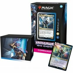 Hot Sale ๐งจ Promo โจ Alliance Magic The Gathering MTG Kamigawa Neon Dynasty Commander Deck Buckle Up ๐ โจ