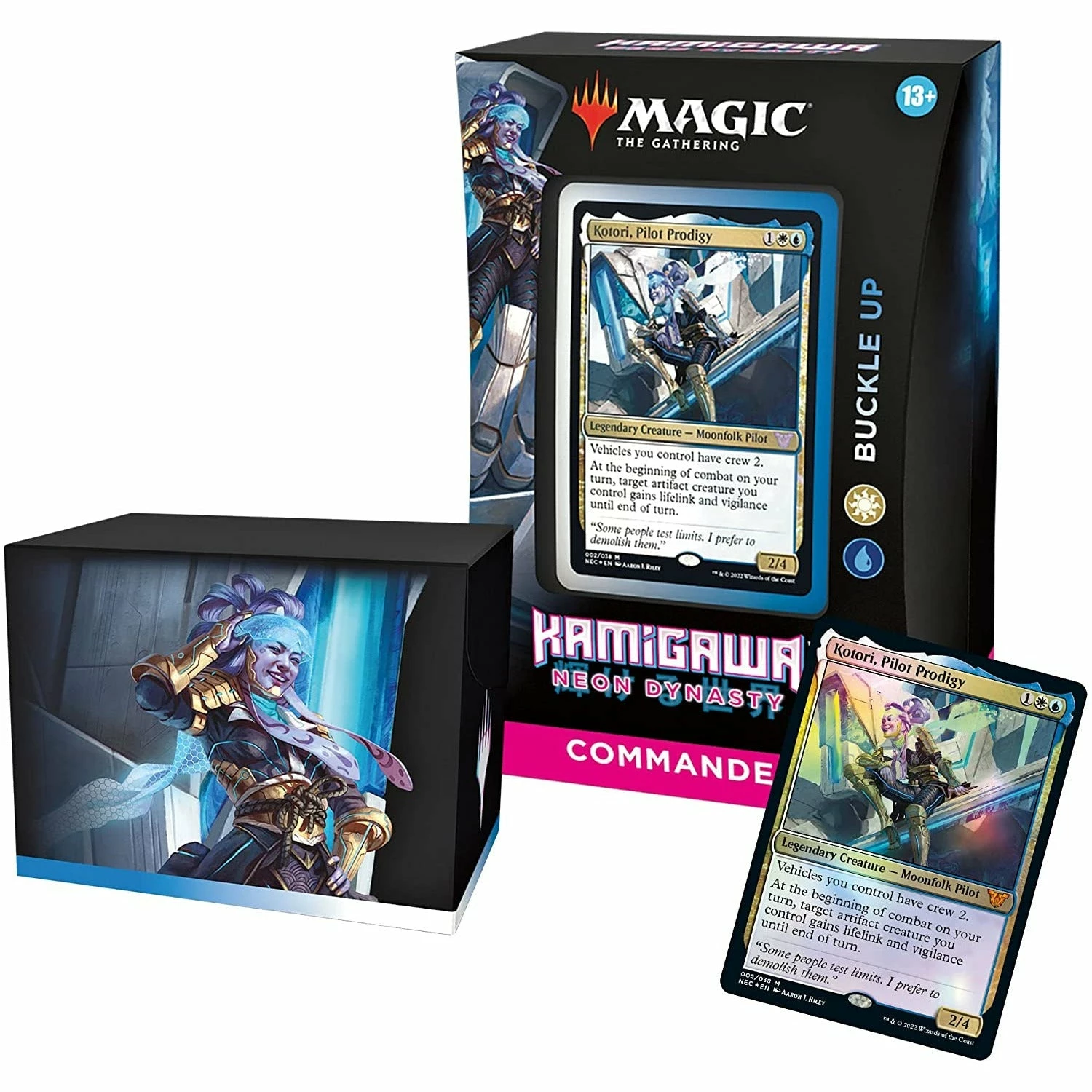 Hot Sale 𧨠Promo β¨ Alliance Magic The Gathering MTG Kamigawa Neon Dynasty Commander Deck Buckle Up π β¨ 1 Hot Sale 𧨠Promo β¨ Alliance Magic The Gathering MTG Kamigawa Neon Dynasty Commander Deck Buckle Up π β¨