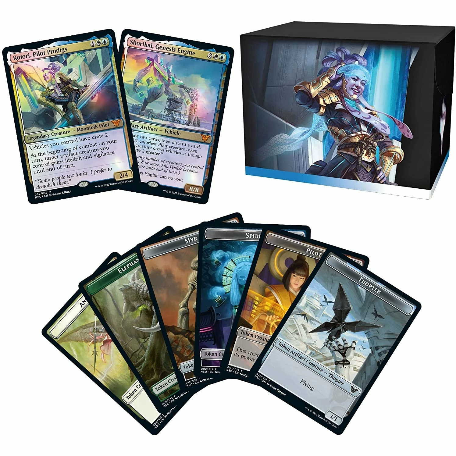 Hot Sale 𧨠Promo β¨ Alliance Magic The Gathering MTG Kamigawa Neon Dynasty Commander Deck Buckle Up π β¨ 2 Hot Sale 𧨠Promo β¨ Alliance Magic The Gathering MTG Kamigawa Neon Dynasty Commander Deck Buckle Up π β¨ - Image 2