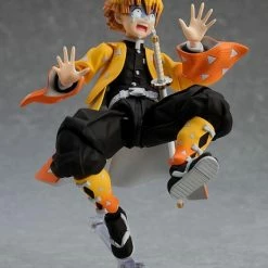 Hot Sale 🔔 New ✨ Good Smile Demon Slayer: Kimetsu no Yaiba figma No.522 Zenitsu Agatsuma 😍 ✔️ -USA Gundam Store Shop 26d61d85 f83a 4897 9a93 57707635e37d