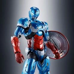 Flash Sale 🎉 Best deal 👍 Bandai Tech-On Avengers S.H.Figuarts Tech-On Captain America 😉 🥰