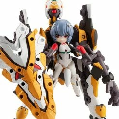 Discount 💯 Hot Sale 👍 Good Smile Rebuild of Evangelion Desktop Army Rei Ayanami & Unit-00 ✨ ✔️