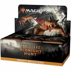 Best Pirce 🛒 Discount 🎁 Alliance Magic: The Gathering Innistrad: Midnight Hunt Draft Booster Box | 36 Packs (540 Magic Cards) 🎁 ⭐