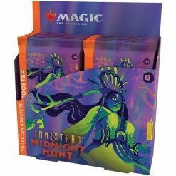 Hot Sale 🎉 Wholesale 🎉 Alliance Magic: The Gathering Innistrad: Midnight Hunt Collector Booster Box | 12 Packs (180 Magic Cards) 😉 🤩