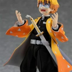 Hot Sale 🔔 New ✨ Good Smile Demon Slayer: Kimetsu no Yaiba figma No.522 Zenitsu Agatsuma 😍 ✔️ -USA Gundam Store Shop 7077f9ec b68f 4650 84a4 5721de116e5f