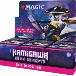 Brand new ❤️ Hot Sale 🔥 Alliance Magic The Gathering Kamigawa: Neon Dynasty Set Booster Box | 30 Packs (360 Magic Cards) ❤️ 🌟