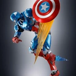 Flash Sale 🎉 Best deal 👍 Bandai Tech-On Avengers S.H.Figuarts Tech-On Captain America 😉 🥰 -USA Gundam Store Shop ea638133 ccb6 43ee b792 392f75d43aff