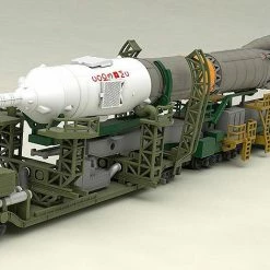 New ⭐ Cheapest 🤩 Good Smile Soyuz Rocket & Transport Train 1/150 Scale Model Kit 💯 🥰